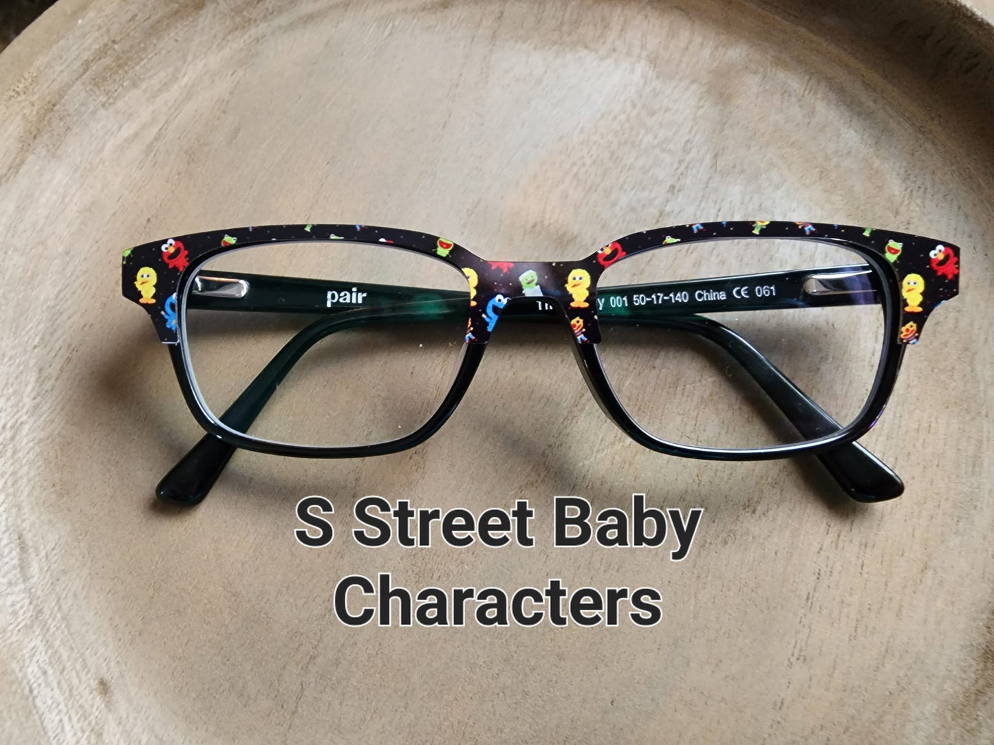 S STREET BABY CHARACTERS Eyewear Frame Toppers COMES WITH MAGNETS