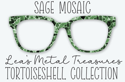 SAGE MOSAIC Tort Inspired Eyewear Frame Toppers SEPTEMBER 2026 TOPPER OF THE MONTH