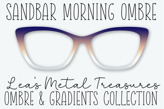 Sandbar Morning Ombre Eyewear Frame Toppers