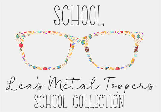 SCHOOL Eyewear Frame Toppers COMES WITH MAGNETS
