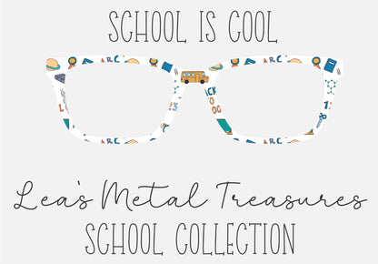 SCHOOL IS COOL Eyewear Frame Toppers COMES WITH MAGNETS
