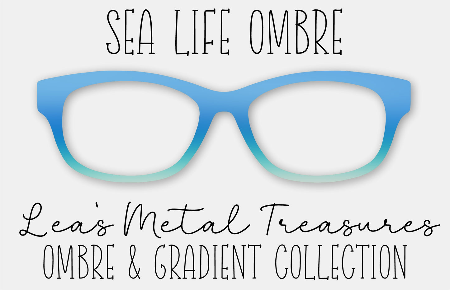 Sea Life Ombre Eyewear Frame Toppers