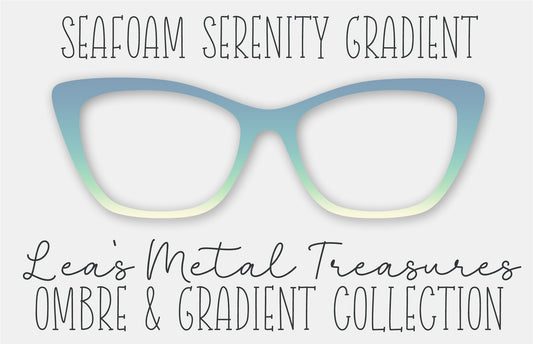 SEAFOAM SERENITY GRADIENT Eyewear Frame Toppers