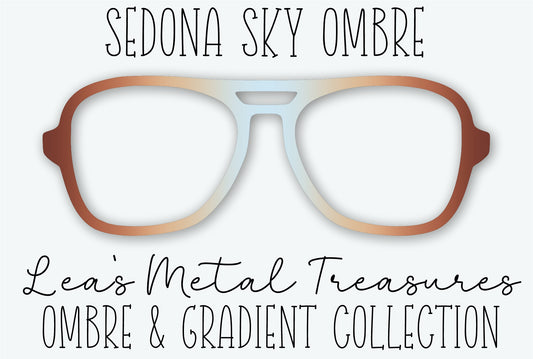 Sedona Sky Ombre Eyewear Frame Toppers