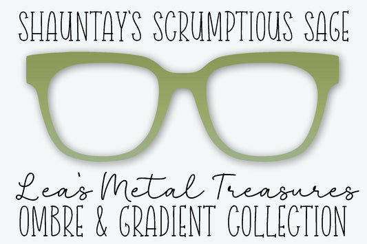 Shauntay's Scrumptious Sage Eyewear Frame Toppers