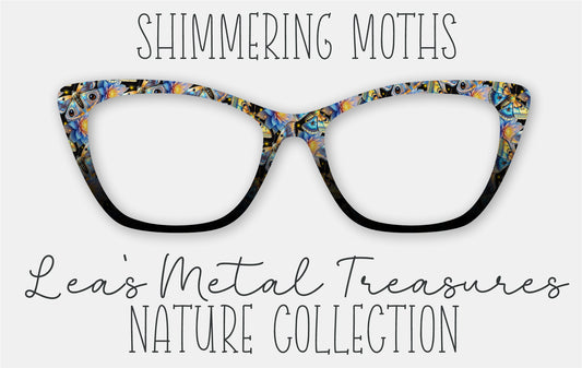 Shimmering Moths Eyewear Frame Toppers • October 2025 Topper of the Month