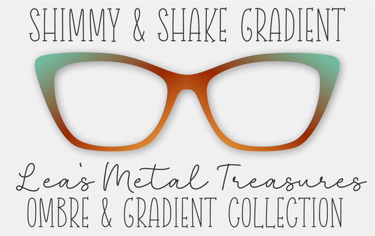 Shimmy and Shake Gradient Eyewear Frame Toppers