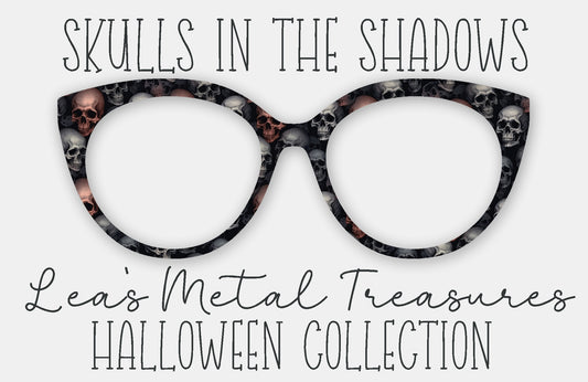 Skulls in the Shadows • Magnetic Eyewear Frame Toppers - September 25 Topper of the Month