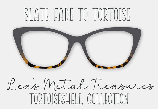 Slate Fade to Tortoise Eyewear Frame Toppers