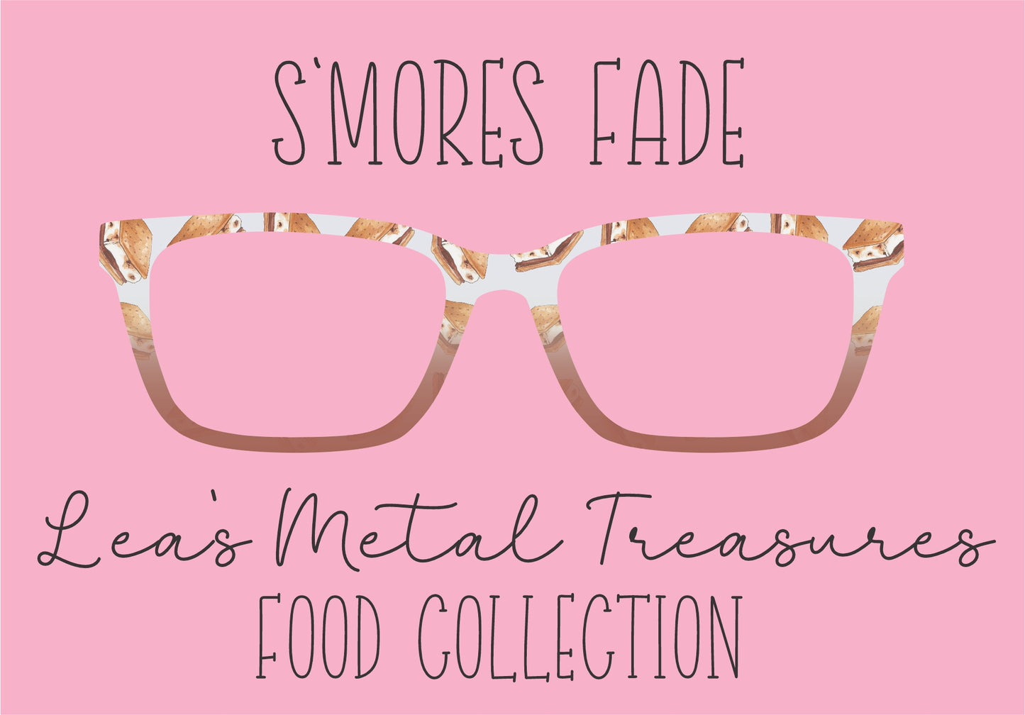 SMORES FADE Eyewear Frame Toppers COMES WITH MAGNETS