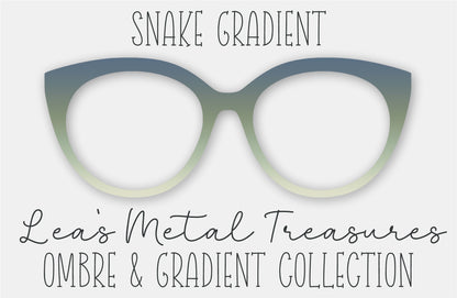 Snake Gradient Eyewear Frame Toppers