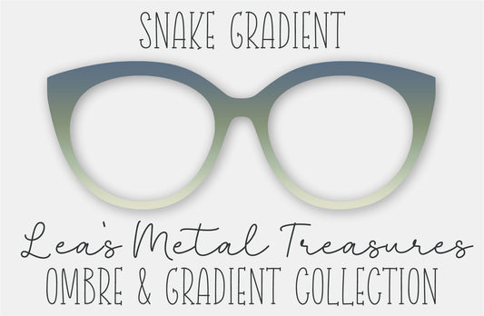 Snake Gradient Eyewear Frame Toppers