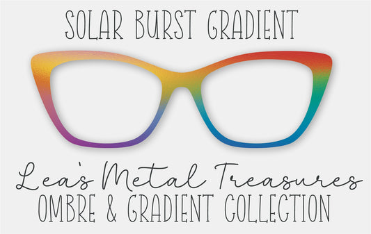 SOLAR BURST GRADIENT Eyewear Frame Toppers