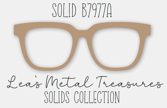 Solid B7977A Eyewear Frame Toppers