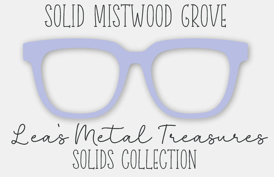 Solid Mistwood Grove Eyewear Frame Toppers
