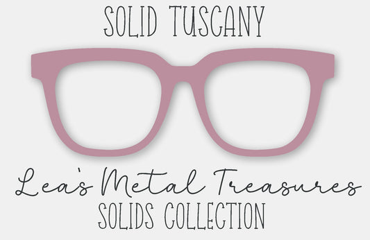 Solid Tuscany Eyewear Frame Toppers