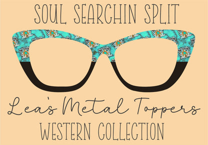 SOUL SEARCHIN SPLIT Eyewear Frame Toppers COMES WITH MAGNETS