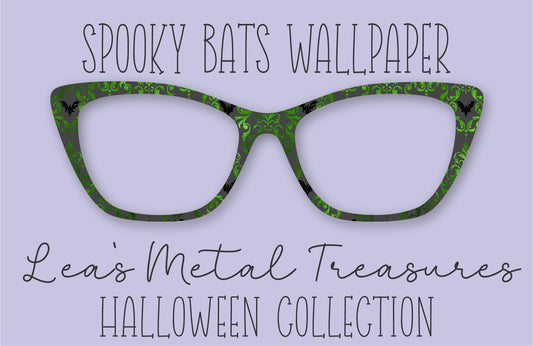 Spooky Bats Wallpaper Eyewear Frame Toppers COMES WITH MAGNETS