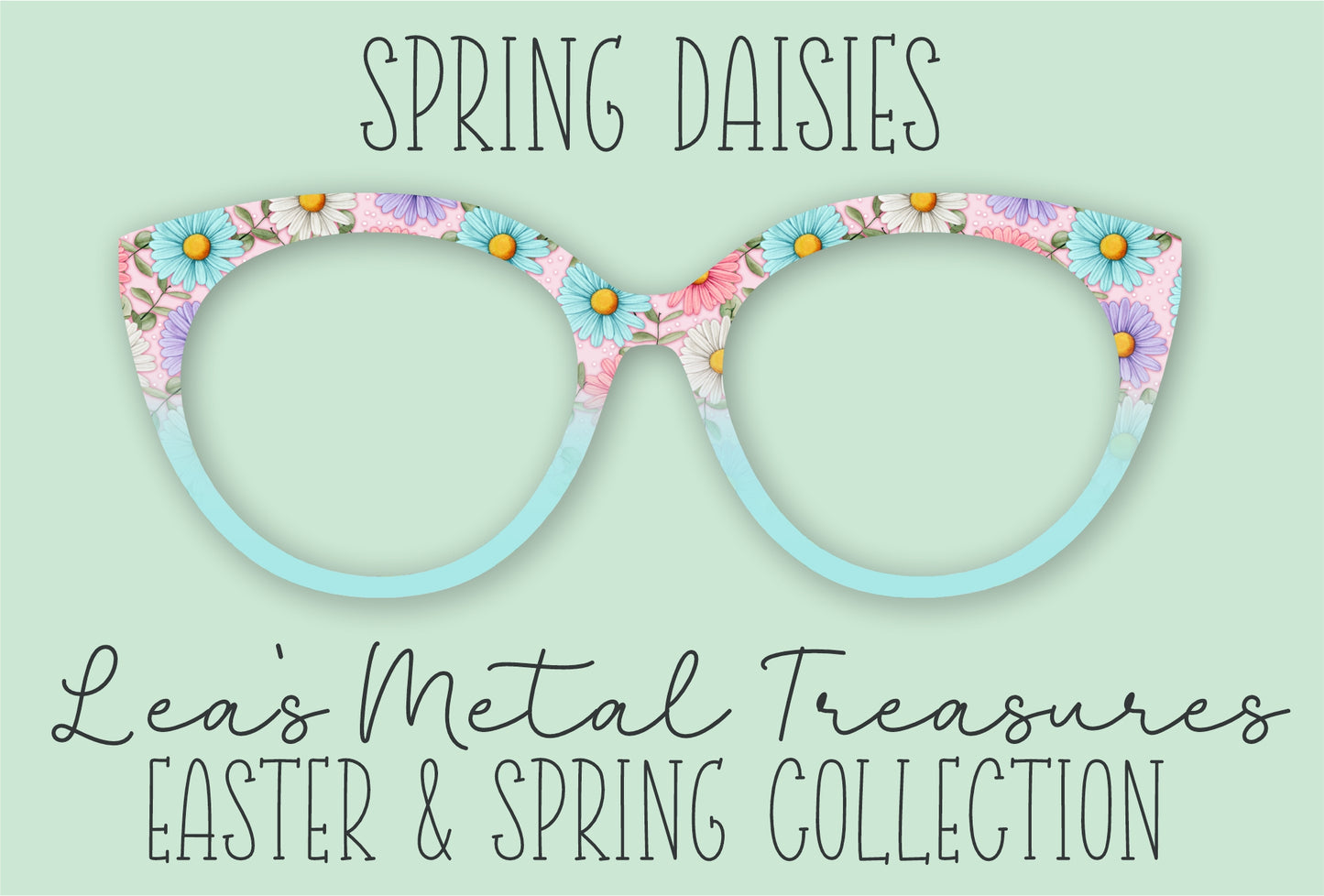 Spring Daisies • Magnetic Eyeglasses Toppers