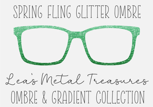 Spring Fling Glitter Ombre