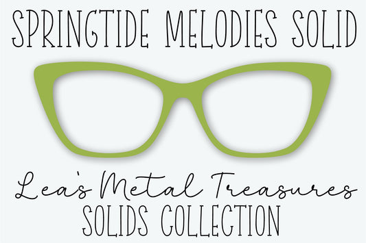 Springtime Melodies Solid Eyewear Frame Toppers