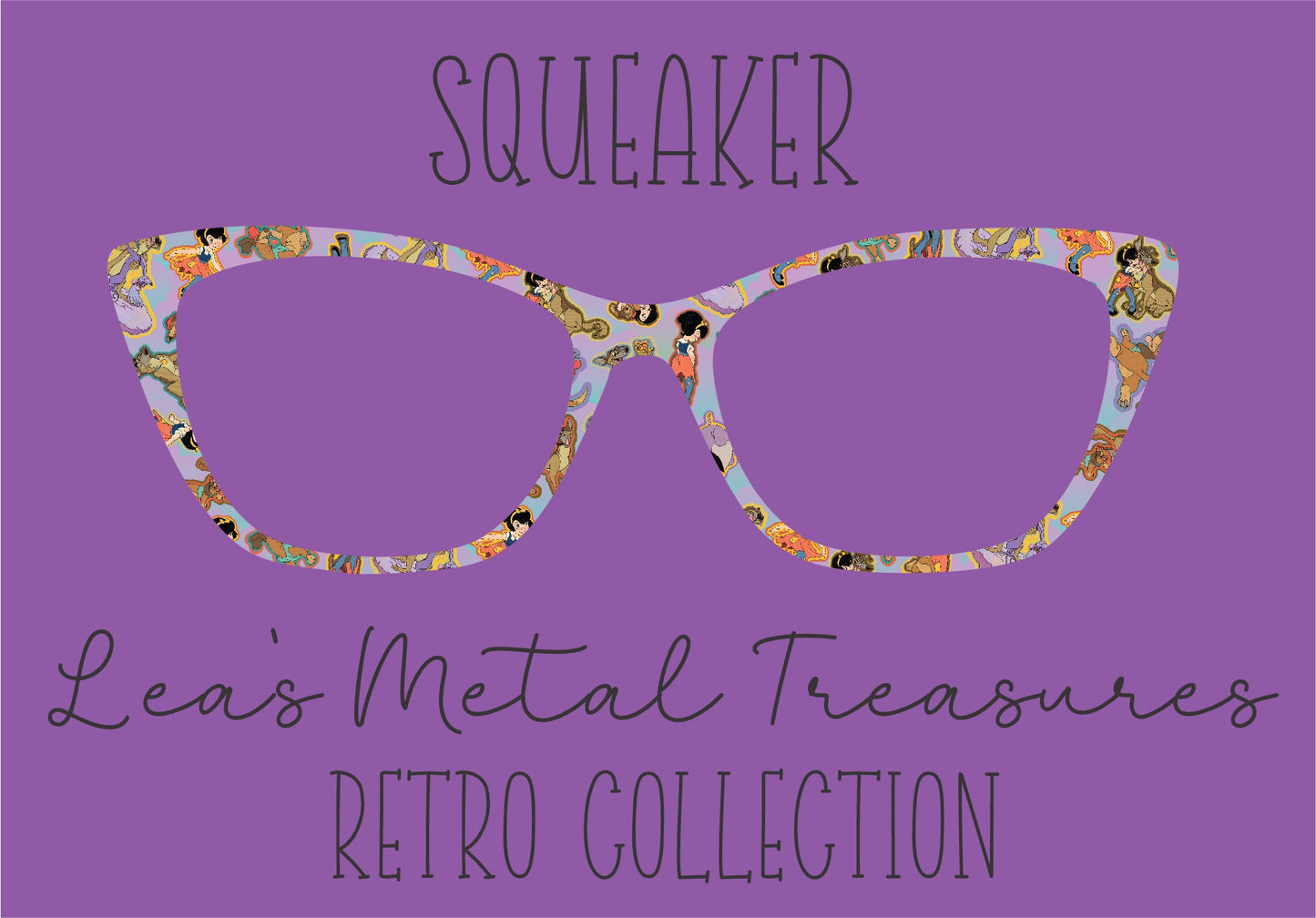 SQUEAKER Eyewear Frame Toppers COMES WITH MAGNETS