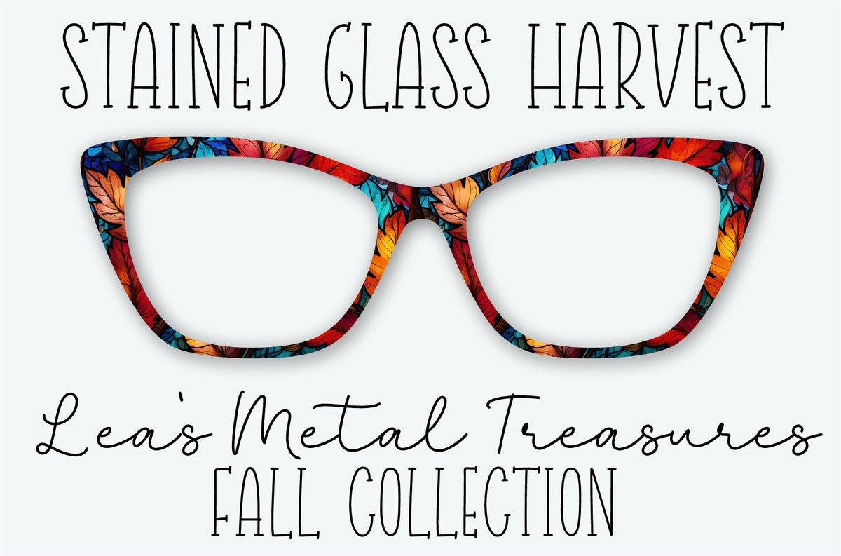 STAINED GLASS HARVEST Eyewear Frame Toppers