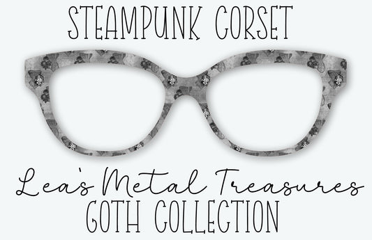 Steampunk Corset Frame Toppers (example photo shown in pearl silver)