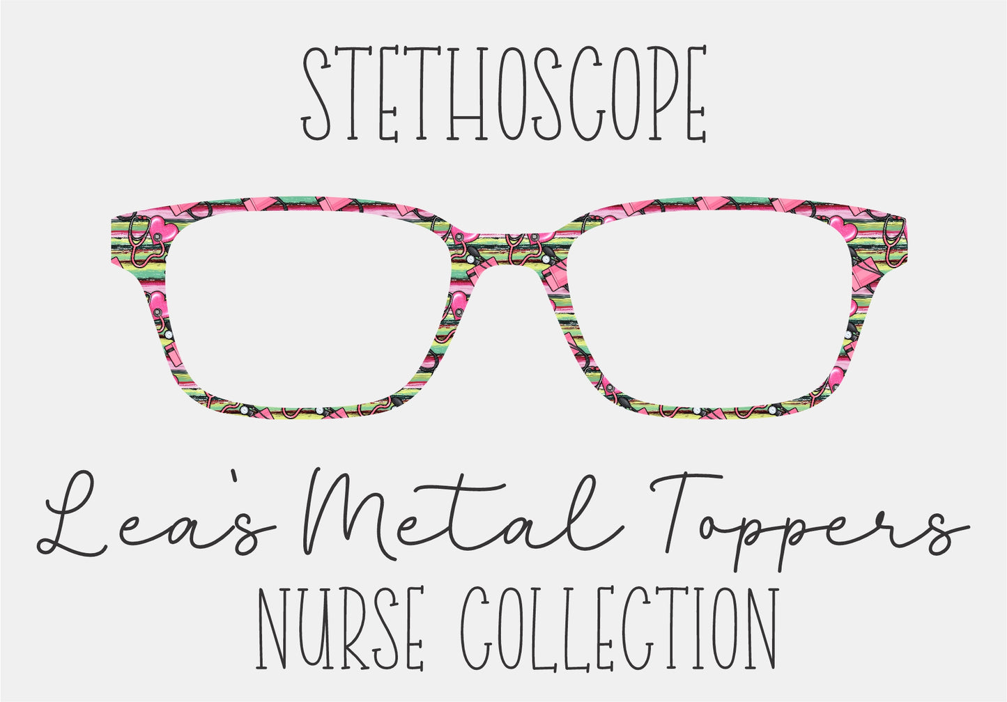 STETHOSCOPES Eyewear Frame Toppers COMES WITH MAGNETS
