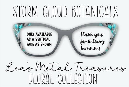 STORM CLOUD BOTANICALS Eyewear Frame Toppers • Fundraiser for Jeannine