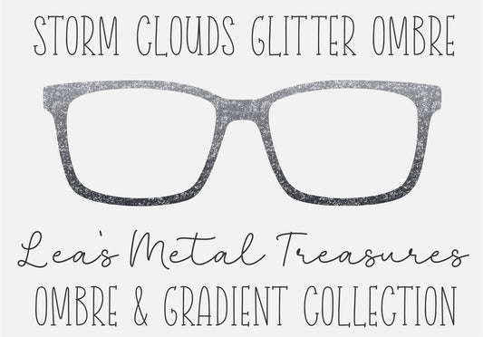 Storm Clouds Glitter Ombre