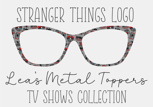 STRANGER THINGS LOGO Eyewear Frame Toppers COMES WITH MAGNETS