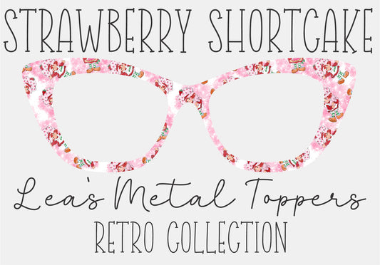 STRAWBERRY SHORTCAKE Eyewear Frame Toppers COMES WITH MAGNETS