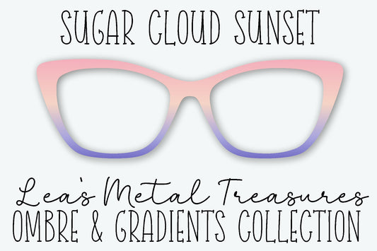 Sugar Cloud Sunset Eyewear Frame Toppers