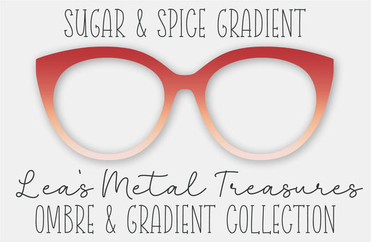 Sugar and Spice Gradient Eyewear Frame Toppers