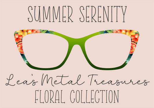 Summer Serenity Eyewear Frame Toppers COMES WITH MAGNETS