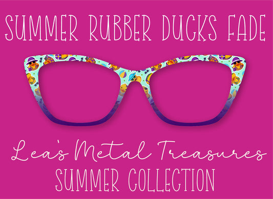 Summer Rubber Ducks Fade Eyewear Frame Toppers COMES WITH MAGNETS