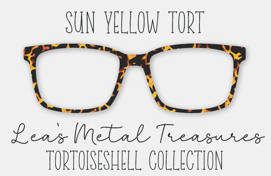 Sun Yellow Tort Eyewear Frame Toppers