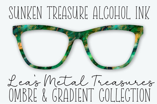 SUNKEN TREASURE ALCOHOL INK • JUNE 2026 TOPPER OF THE MONTH