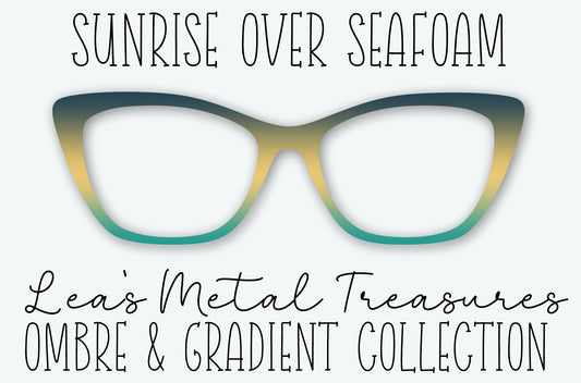 SUNRISE OVER SEAFOAM Eyewear Frame Toppers • Subscription Box Semi Exclusive COMING DECEMBER 2026