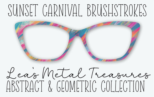 SUNSET CARNIVAL BRUSHSTROKES • JULY 2026 TOPPER OF THE MONTH