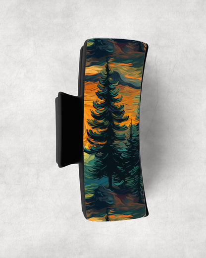 SUNSET OVER PINE TREES Eyewear Frame Toppers COMES WITH MAGNETS
