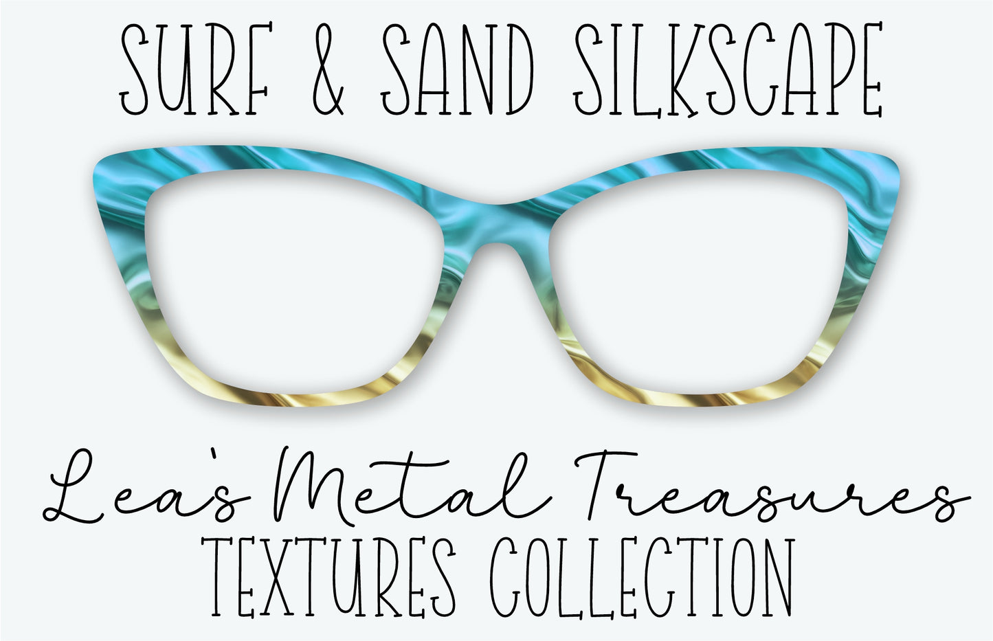 SURF & SAND SILKSCAPE Eyewear Frame Toppers