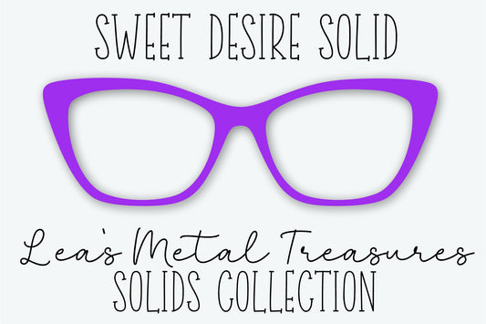 SWEET DESIRE SOLID Eyewear Frame Toppers