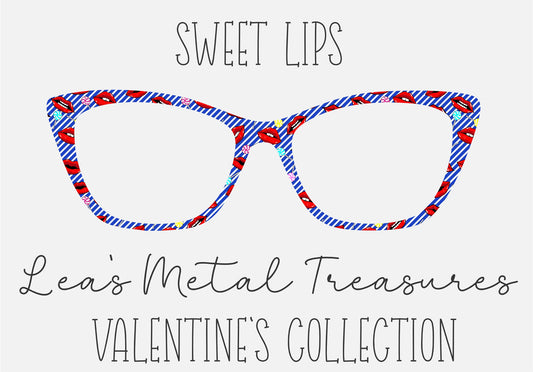 SWEET LIPS Eyewear Frame Toppers COMES WITH MAGNETS