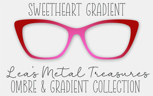 Sweetheart Gradient Eyewear Frame Toppers