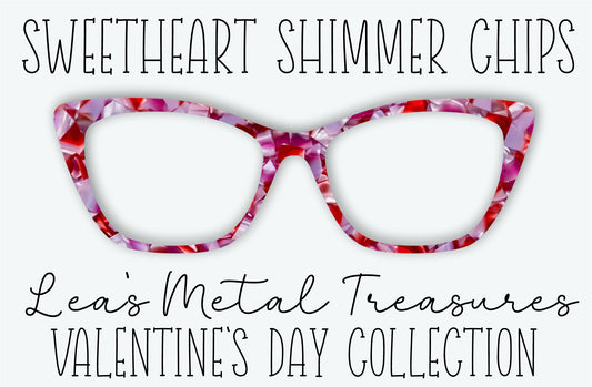 SWEETHEART SHIMMER CHIPS • JULY 2026 TOPPER OF THE MONTH tort inspired design