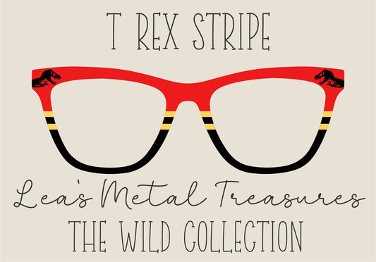 T REX STRIPE Eyewear Frame Toppers COMES WITH MAGNETS