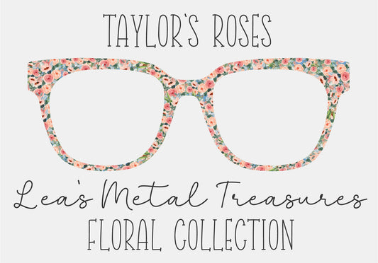 TAYLOR'S ROSES Eyewear Frame Toppers COMES WITH MAGNETS