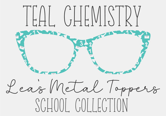 TEAL CHEMISTRY Eyewear Frame Toppers COMES WITH MAGNETS